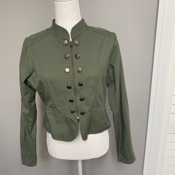 Jackets & Coats Green Military Style Jacket Poshmark
